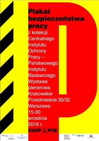 Posters on the issues of health and safety in the workplace
