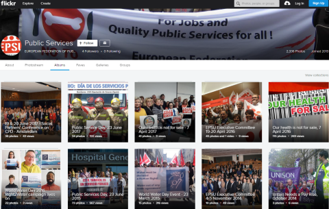 EPSU Flickr profile