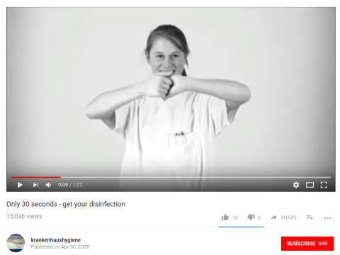 Disinfection video
