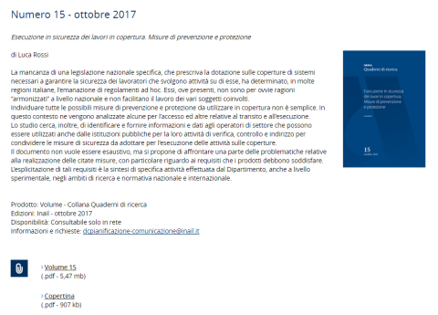 Towards a culture of occupational risk prevention