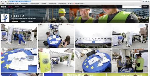 Flickr profile of EU-OSHA