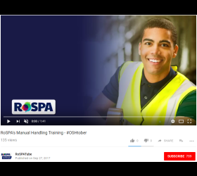 RoSPA's Manual Handling Training Video