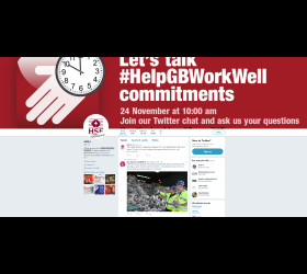 HSE Twitter profile