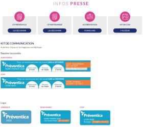 Communication kit for occupational health and safety event