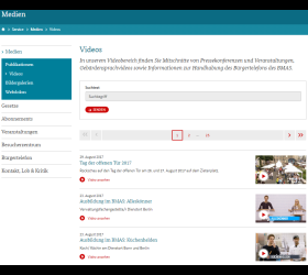 Video gallery