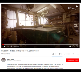 Protection against wood dust video