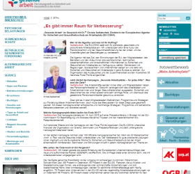Interview with Christa Sedlatschek, Director of EU-OSHA
