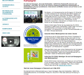 Become a Healthy Workplace Campaign partner