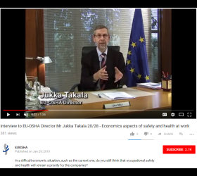 Interview with former EU-OSHA Director, Jukka Takala