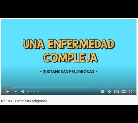 Educational video on occupational risks related to dangerous substances